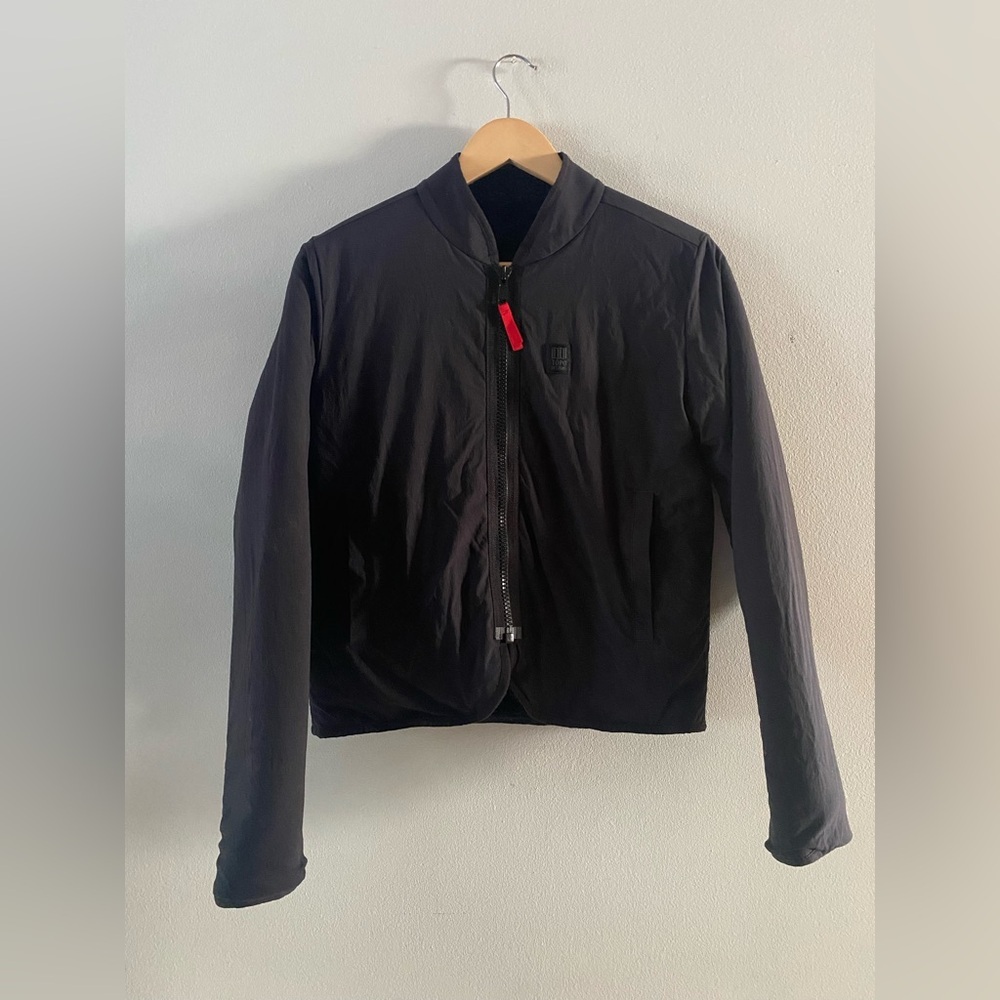 Topo Designs Women's Sherpa Jacket - Black size S M measurements - Picture 2 of 13